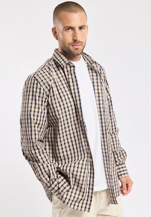 COUPE CONFORT  - Chemise - noir jaune