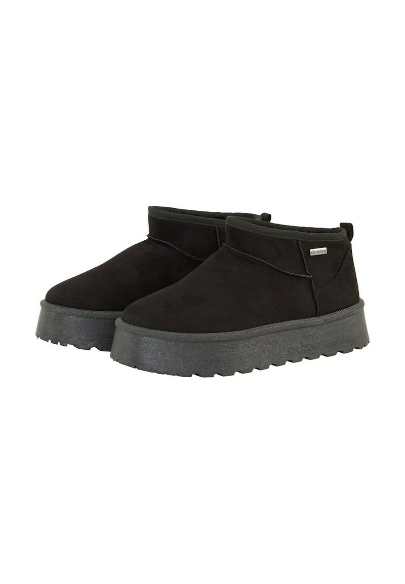 TOM TAILOR Zimní obuv - black