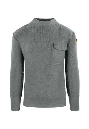 MIT BARNTRUP - Strickpullover - grau