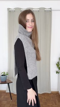 Even&Odd Peapael - grey melange