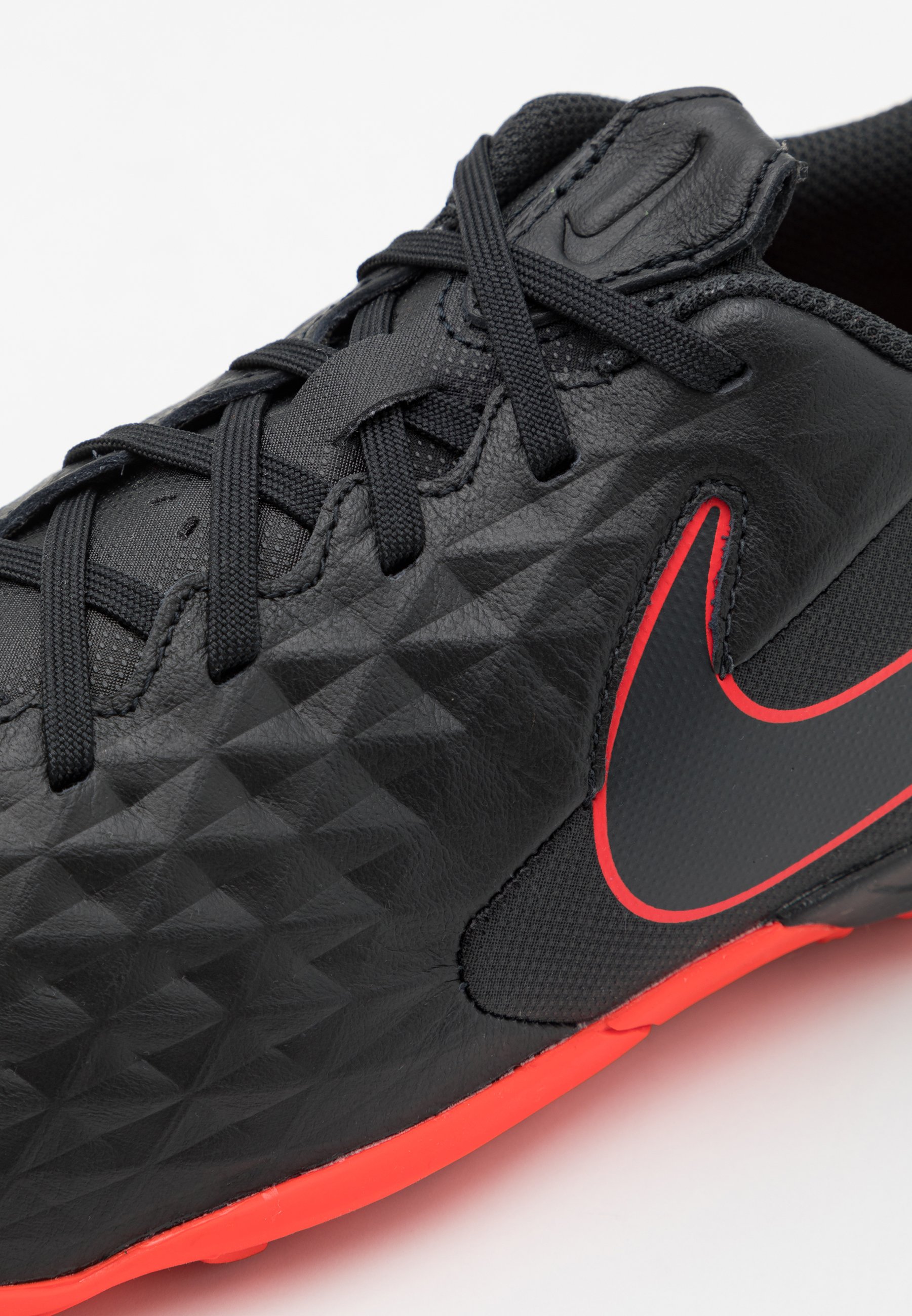 Nike Performance TIEMPO LEGEND 8 ACADEMY TF - Scarpe da calcetto con  tacchetti - black/dark smoke grey/chile red/nero - Zalando.it