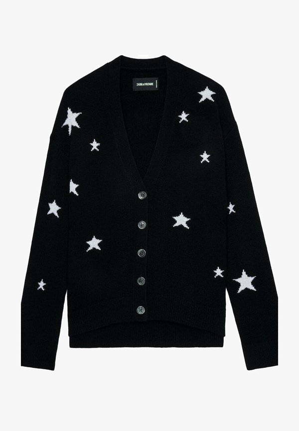 MIRKA STARS - Cardigan - nero4