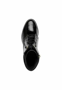 Marco Tozzi Bottines à lacets - black patent