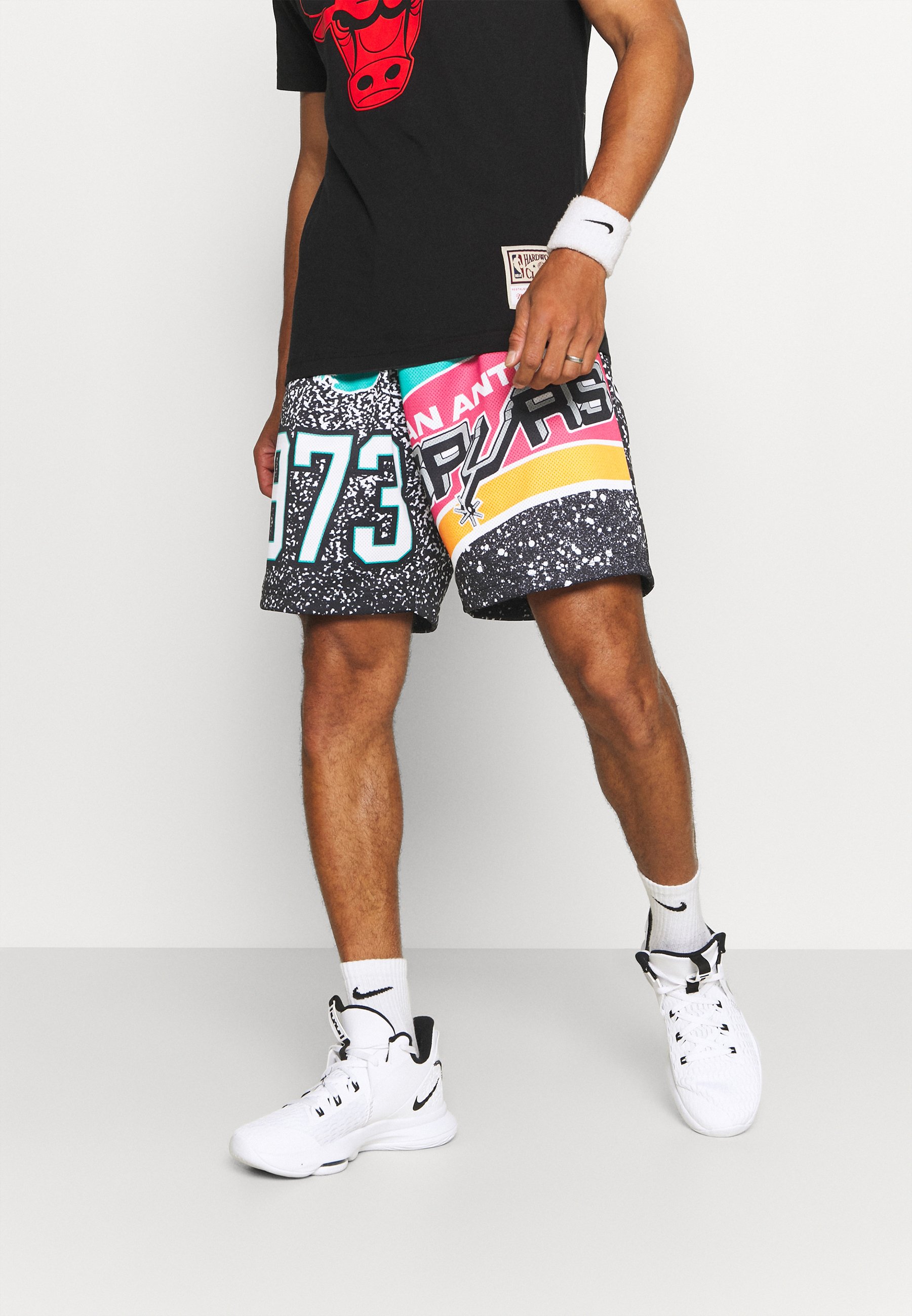 Pantaloncini NBA San Antonio Spurs Uomo nero