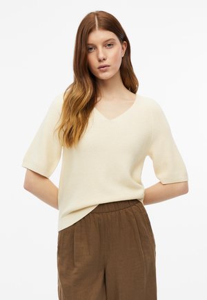 s.Oliver, T-shirt basic - helles beige