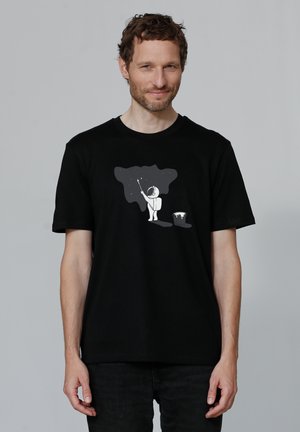 PAINTING SPACE - T-Shirt print - black