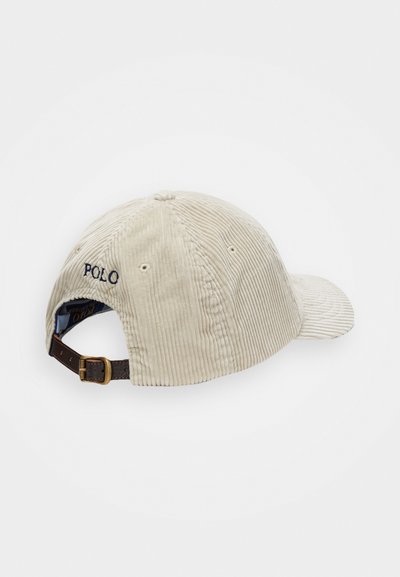 Polo Ralph Lauren CORDUROY BALL CAP UNISEX - Naģene - khaki stone