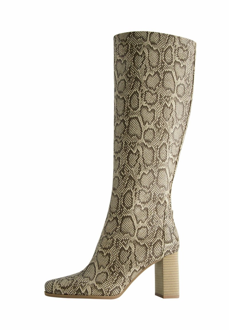 Bershka Laarzen beige Bershka Laarzen beige