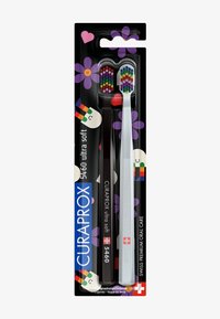 Curaprox CS 5460 DUO PACK HAPPY LIL TEETH EDITION - Zahnpflege-Zubehör - black / rainbow