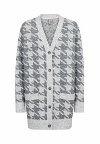SC-INE 2 - Cardigan - c lt grey melange combi