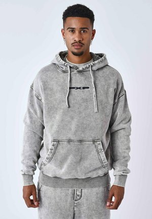 DÉLAVÉ - Hoodie - gris clair