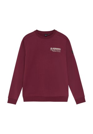 ORIGINAL BACKPRINT - Sweatshirt - cordovan