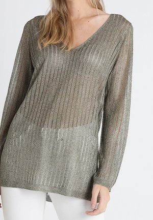 Svetr - gold-coloured