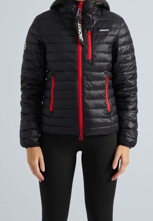 Gewatteerde jas - black