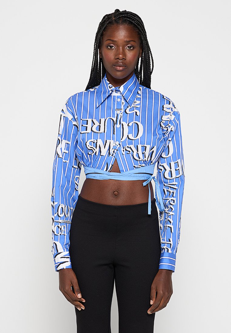 Versace Jeans Couture Overhemdblouse blauw
