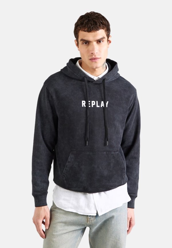 Kapuzenpullover - schwarz