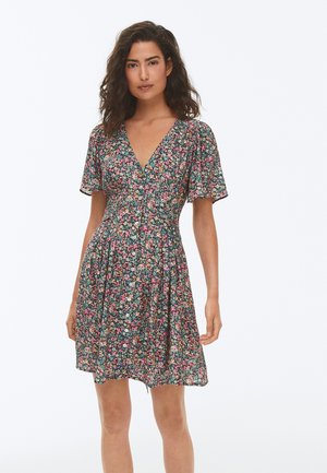 FLORAL - Sukienka letnia - pink, multi-coloured