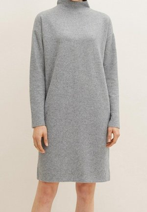 Gebreide jurk - light grey