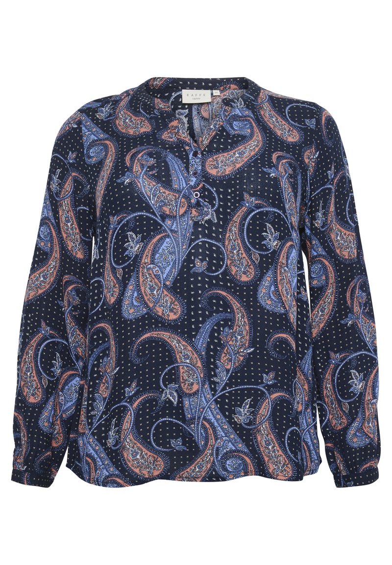 Kaffe Curve Blouse donkerblauw