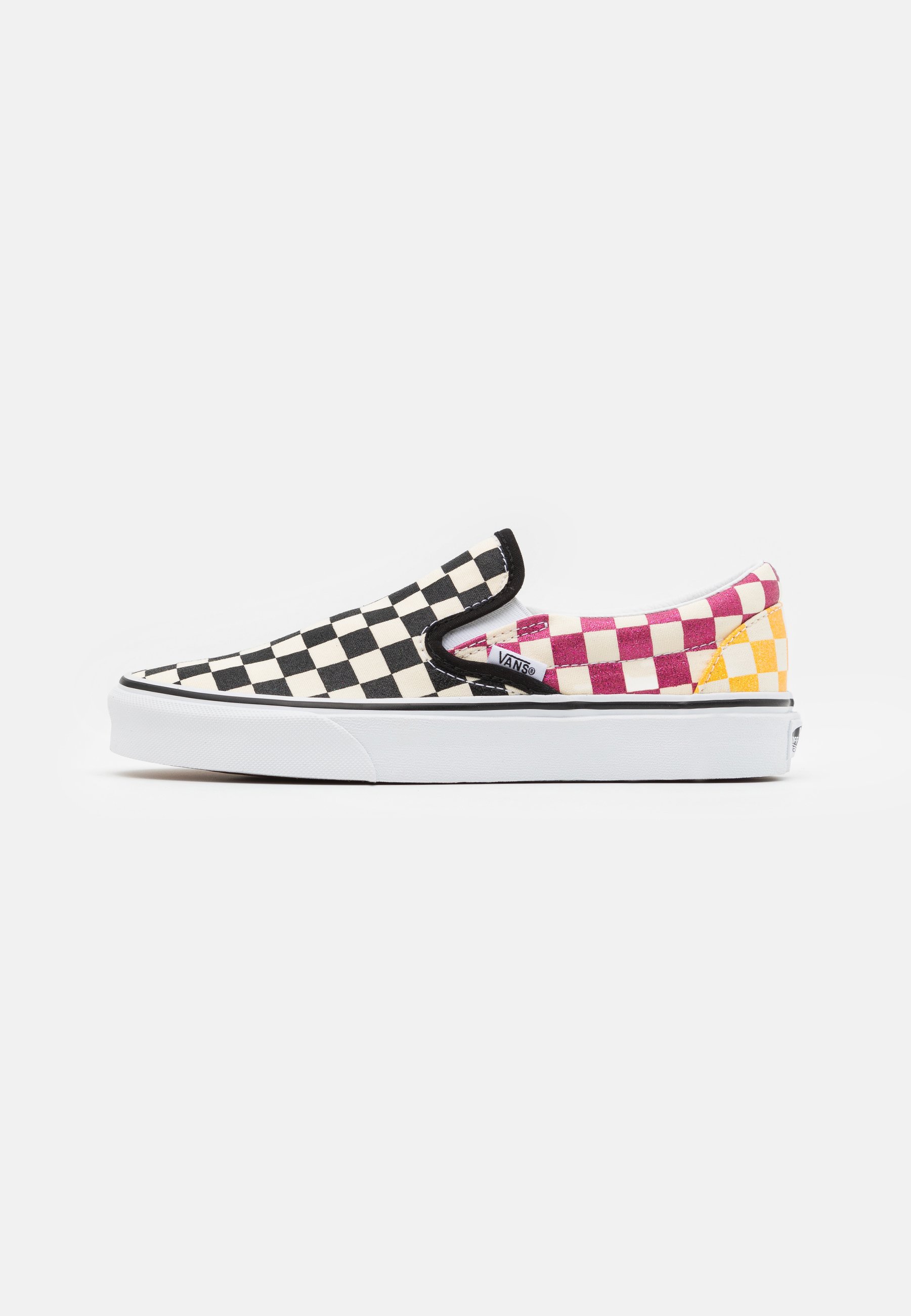 vans slip on multicolor