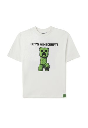 Camiseta estampada - optical white