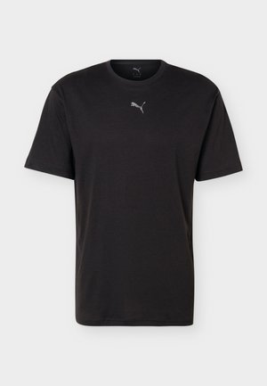 Puma, LEAD THE PACK GRAPHIC TEE - Αθλητικό μπλουζάκι - black