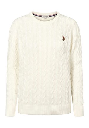 U.S. Polo Assn. MADELINE CABEL - Džemperis - cloud dancer