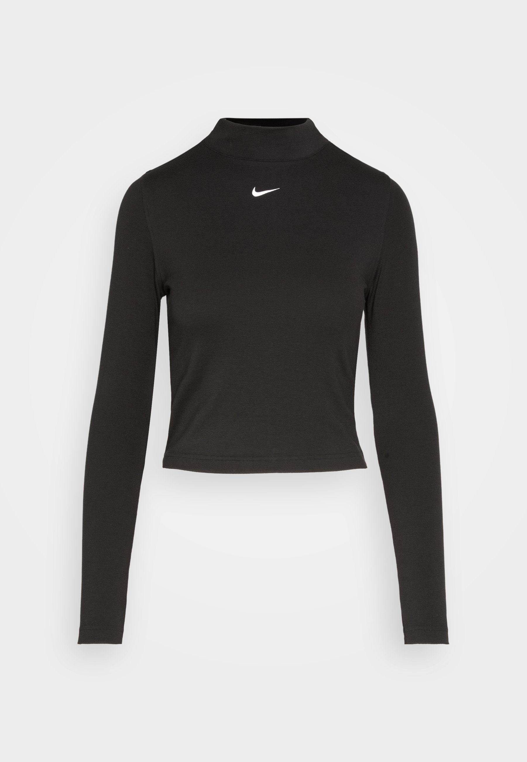 nike essential mock neck long sleeve tee