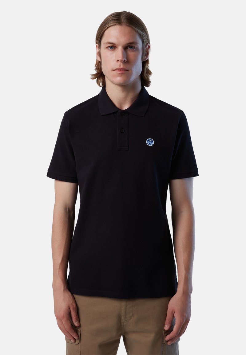 North Sails Red Cotton Men Polo