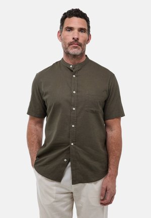 MANCHES COURTES COL MAO EN - SANTOLIN - Chemise - militaire