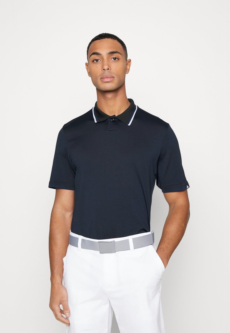 adidas Golf MENS PRIMEKNIT Polo shirt black/collegiate navy/black