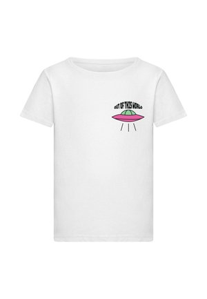 T-Shirt print - white