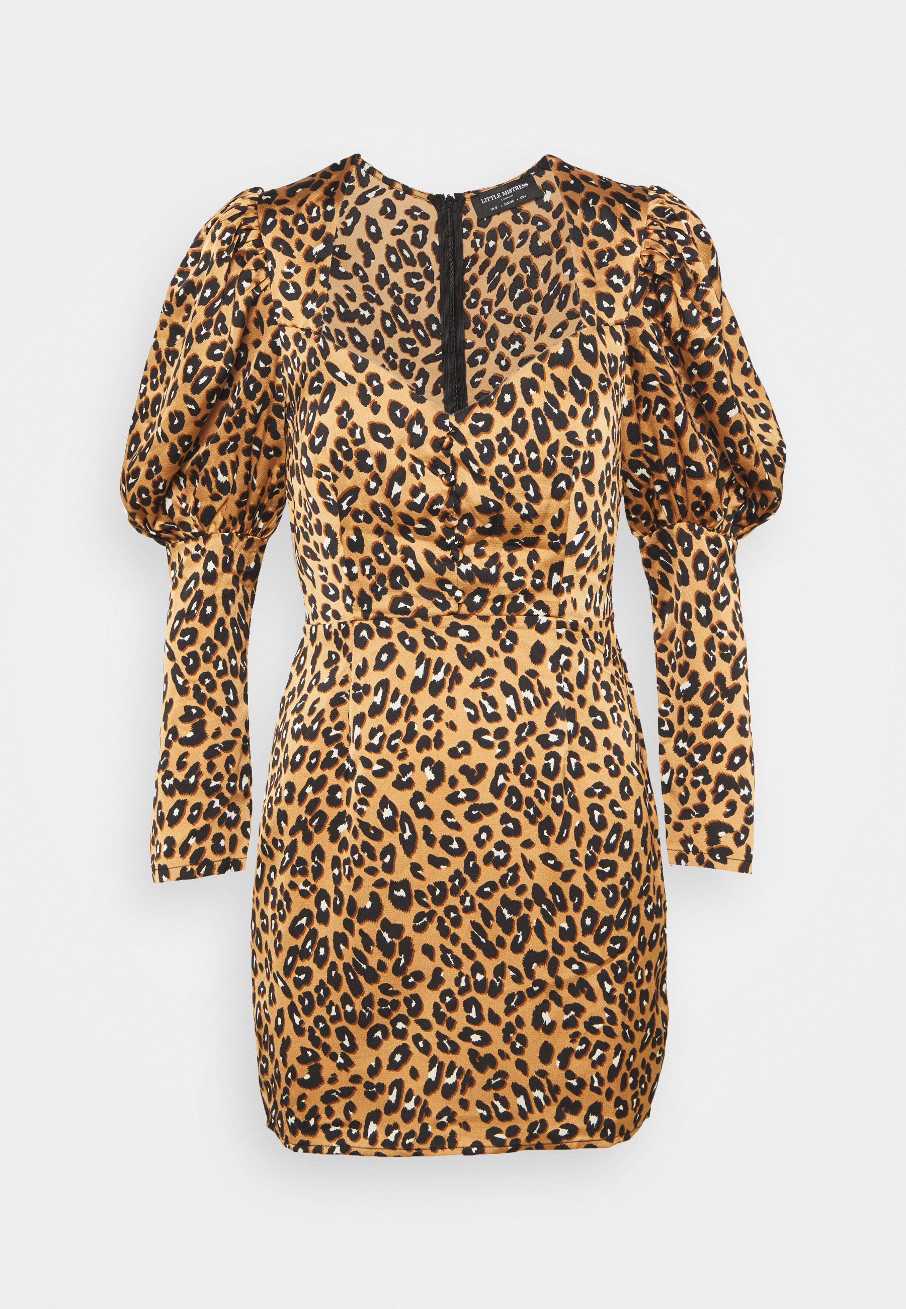 leopard day dress