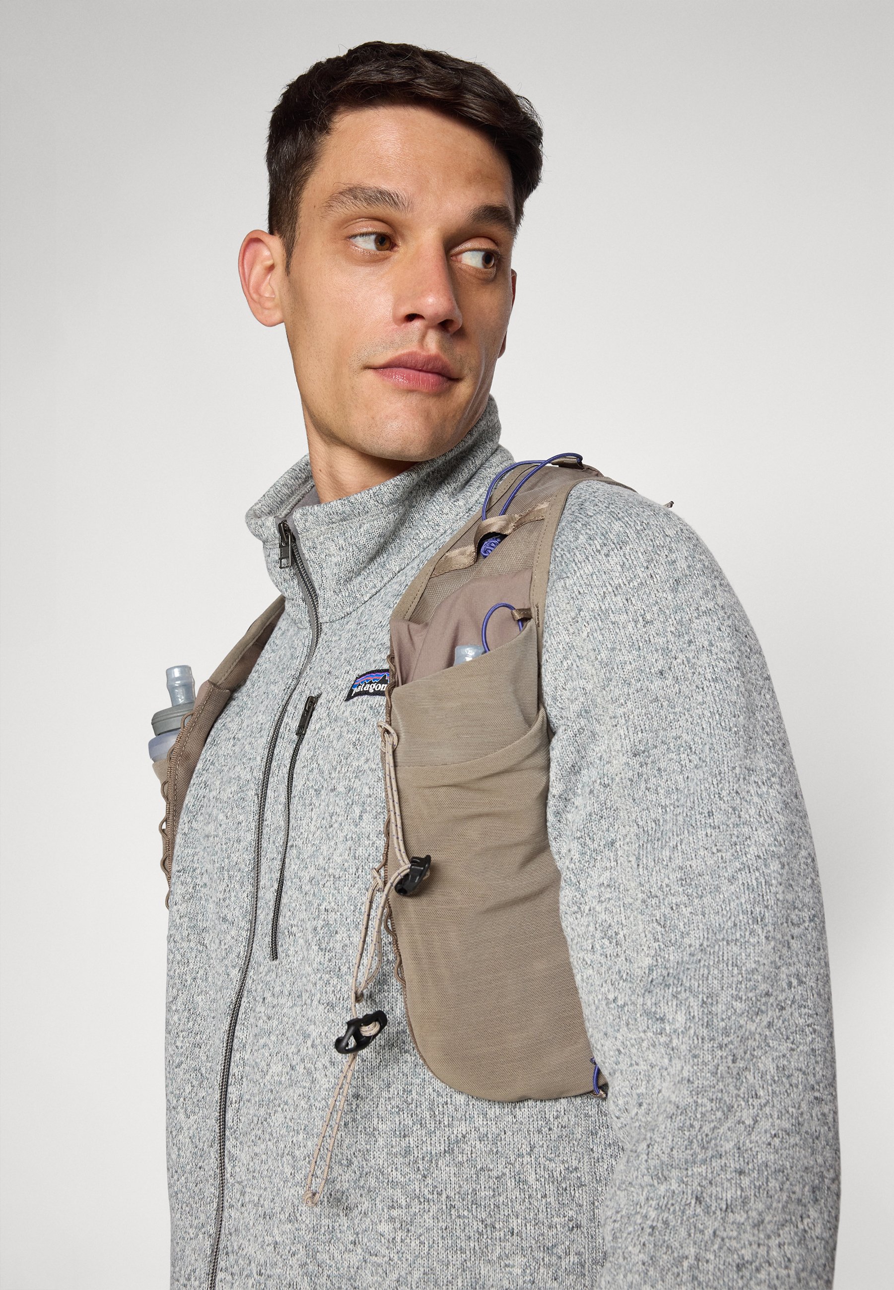 Patagonia SLOPE RUNNER VEST UNISEX - Waistcoat - seabird grey/grey