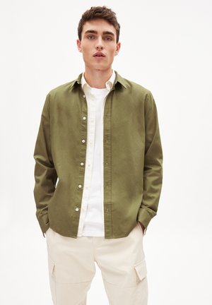 QUAADI - Camicia elegante - oliva