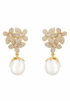 FLOWERS BAROQUE  - Ohrringe - white