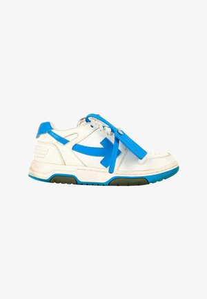 OFF-WHITE, Baskets basses - white blue