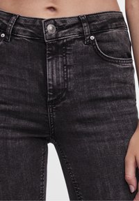 Pieces Skinny-Farkut - grey denim
