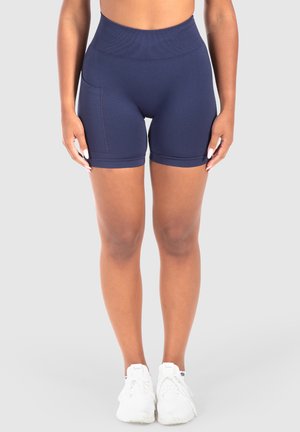 Smilodox TEMMY POCKET SEAMLESS - Tights - marineblau