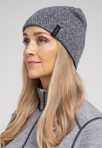 Dovre WITH PATTERN - Beanie - grey