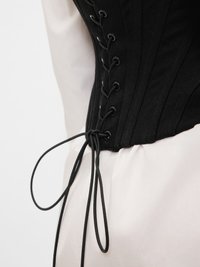 GAP GAP STUDIO STRAPLESS CORSET - Topper - true black