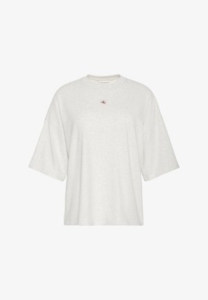 Calvin Klein Jeans, T-shirts basic - bc light grey heather