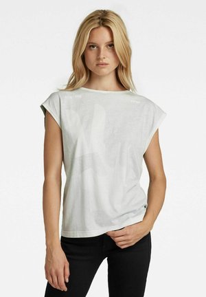 T-shirt con stampa - iceberg green spray inside