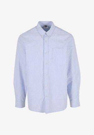 Urban Classics, STRIPED BUTTON UP - Chemise - lighthorizonblue white