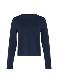 QS INTERLOCK - Langarmshirt - tiefblau