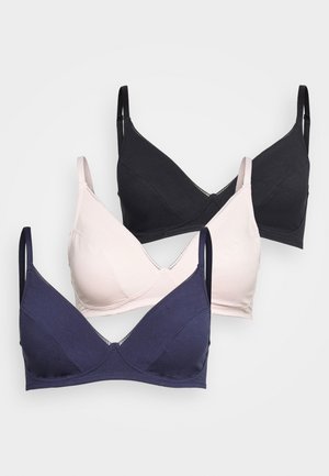 3 PACK - Reggiseno a triangolo - navy