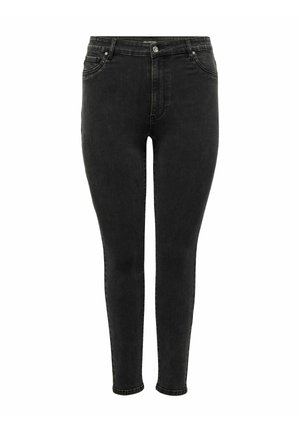 ONLY Carmakoma CURVY CARROSE HW - Jeans Slim Fit - washed black