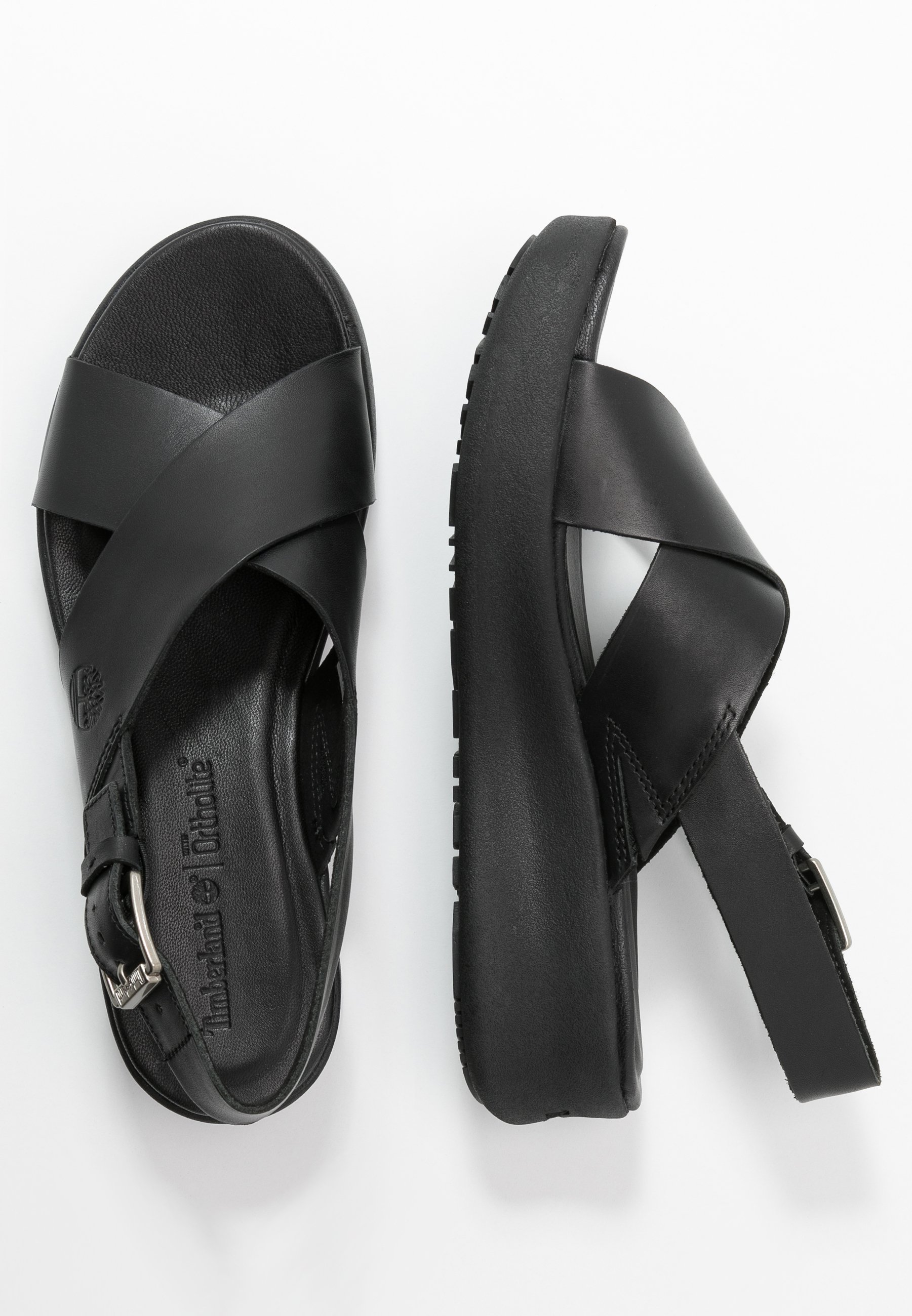 Timberland LOS ANGELES WIND SLINGBAC - Sandalias con plataforma -  black/negro - Zalando.es