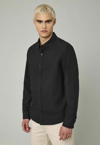 BZB OXFORD UNIE - Chemise - noir