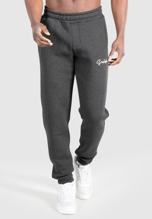 CASUAL SLIM FIT KANE - Tracksuit bottoms - anthrazit melange